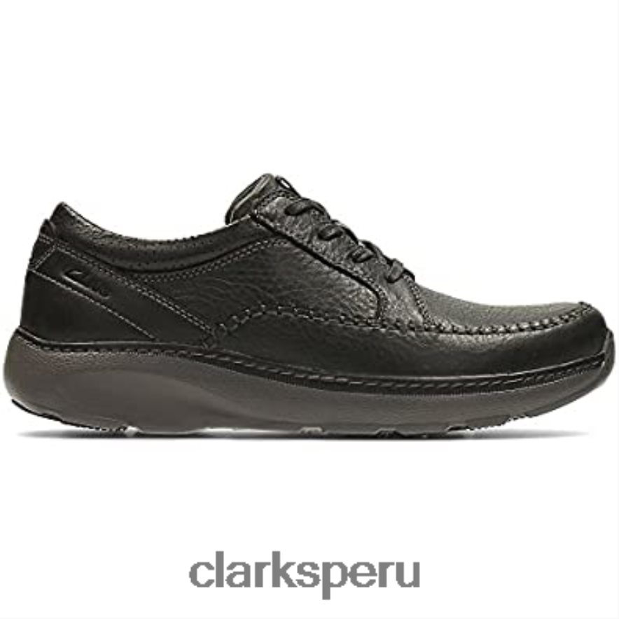 clarks charton vibe derbys negros para hombre hombres Clarks 40N4LX2470 cuero negro