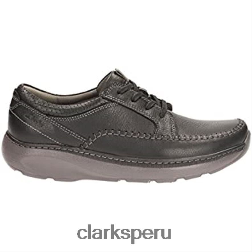 clarks charton vibe derbys negros para hombre hombres Clarks 40N4LX2470 cuero negro