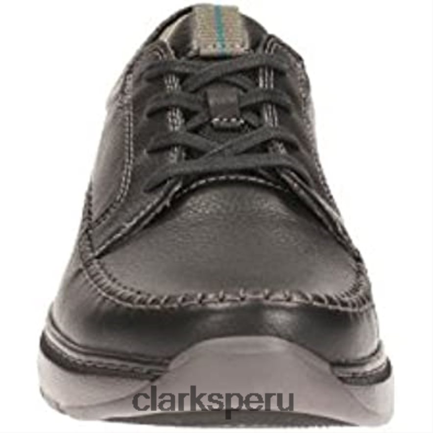 clarks charton vibe derbys negros para hombre hombres Clarks 40N4LX2470 cuero negro