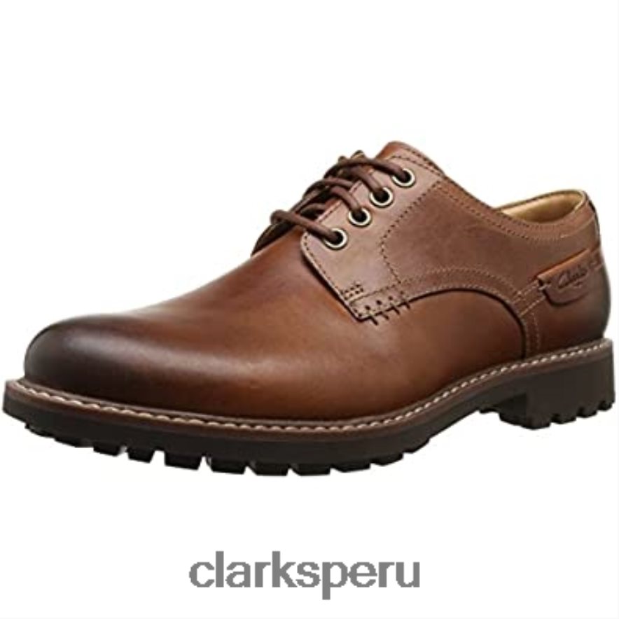 clarks montacute hall derby marrón para hombre hombres Clarks 40N4LX2410 marrón