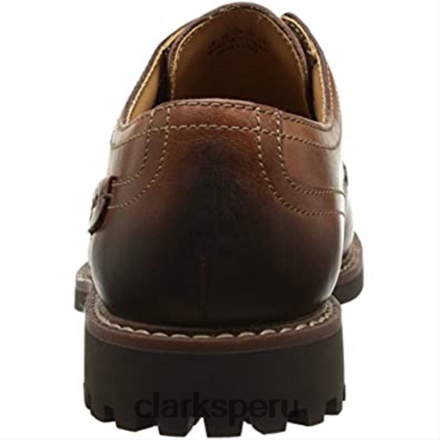clarks montacute hall derby marrón para hombre hombres Clarks 40N4LX2410 marrón
