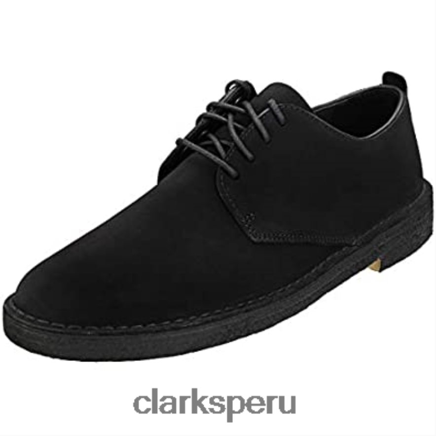 clarks negros derby londinense del desierto masculino hombres Clarks 40N4LX339 negro