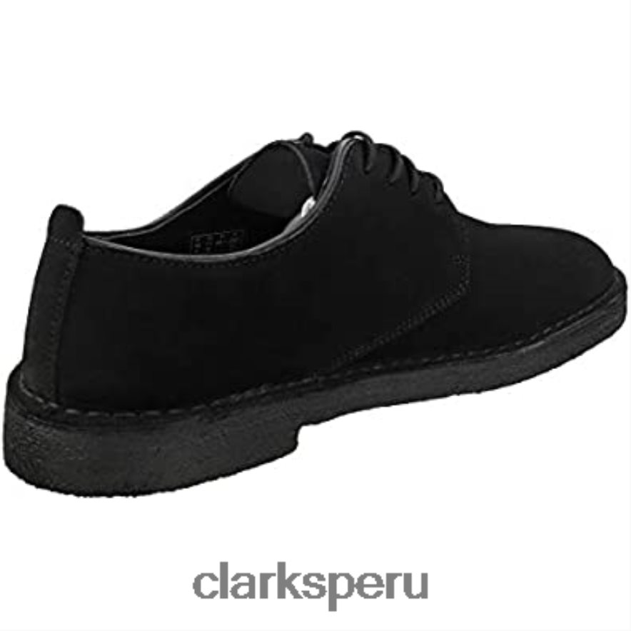 clarks negros derby londinense del desierto masculino hombres Clarks 40N4LX339 negro