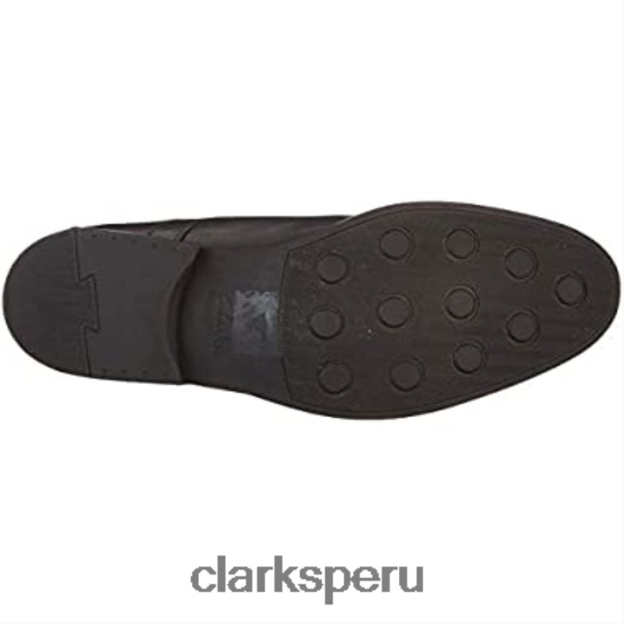 clarks whiddon derby de cuero negro para hombre hombres Clarks 40N4LX1302 cuero negro