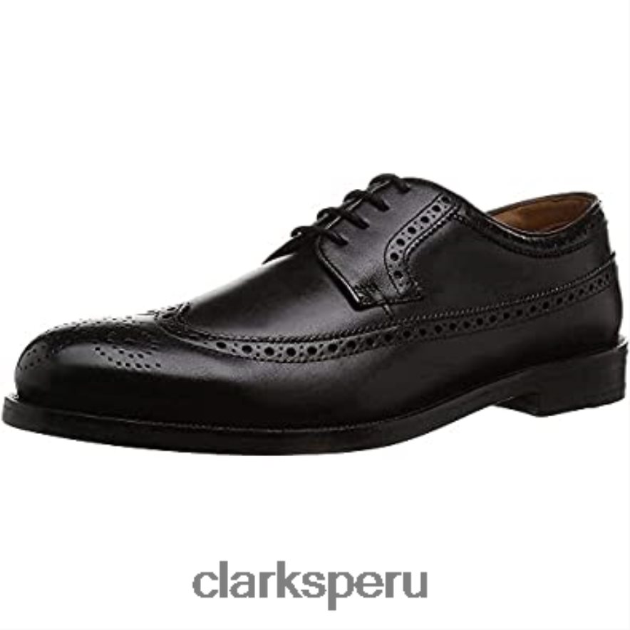 derbis coling limit hombre clarks negros hombres Clarks 40N4LX238 cuero negro