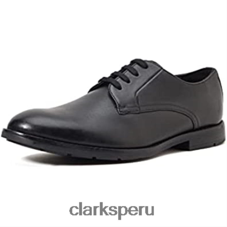 ronnie walk derbys clarks hombre negros hombres Clarks 40N4LX917 negro