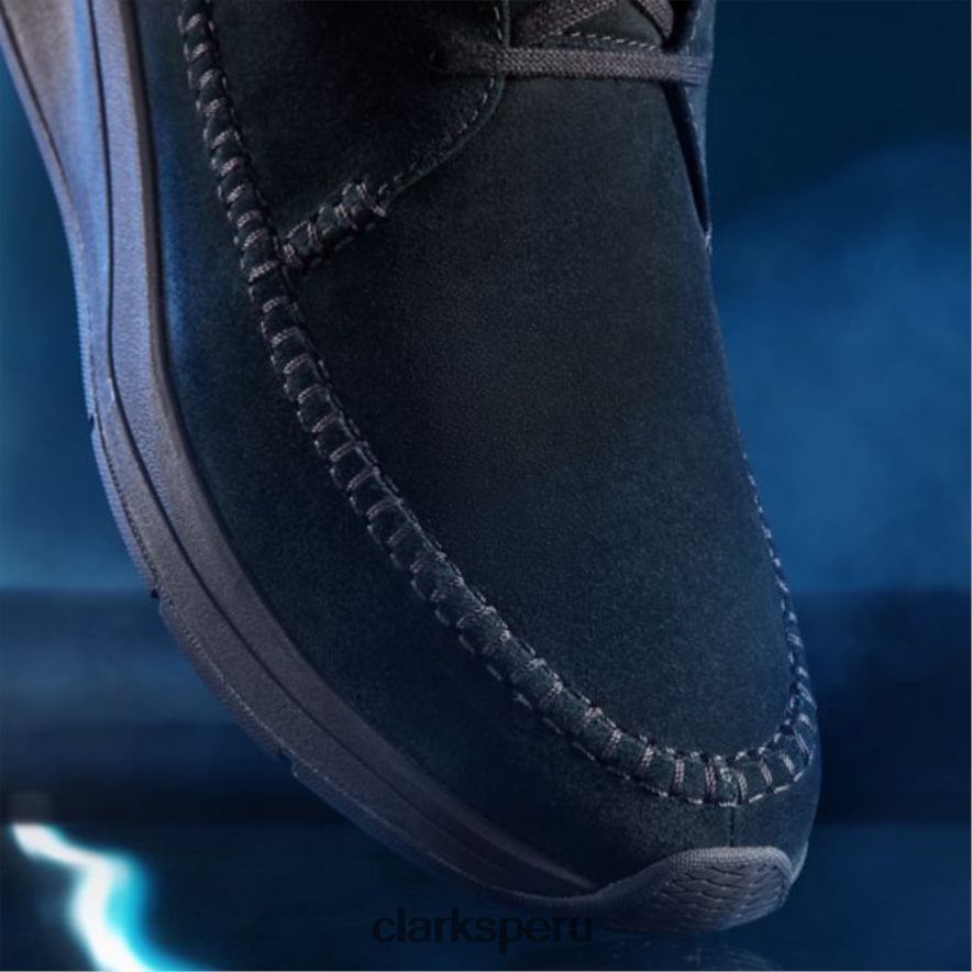 ante negro clarks Coast lite tejido ante negro hombres Clarks 40N4LX6691 ante negro