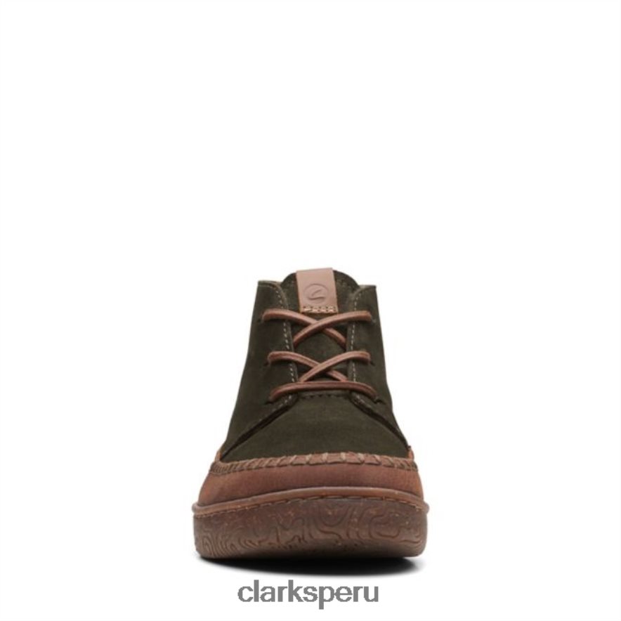 ante oliva clarks hodson mid ante oliva hombres Clarks 40N4LX6704 ante oliva