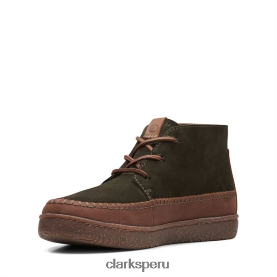 ante oliva clarks hodson mid ante oliva hombres Clarks 40N4LX6704 ante oliva