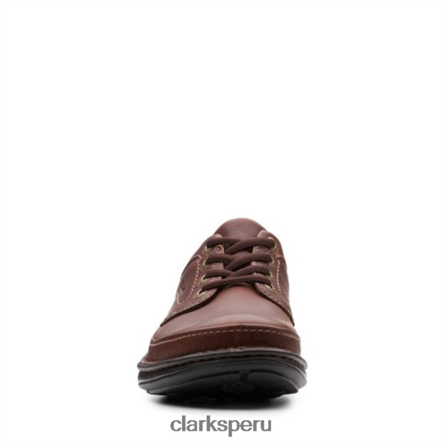 caoba ny cuero naturaleza tres clarks de cuero caoba ny hombres Clarks 40N4LX5492 cuero caoba