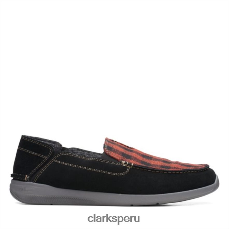 clarks ante negro gorwstep ante negro hombres Clarks 40N4LX6577 ante negro