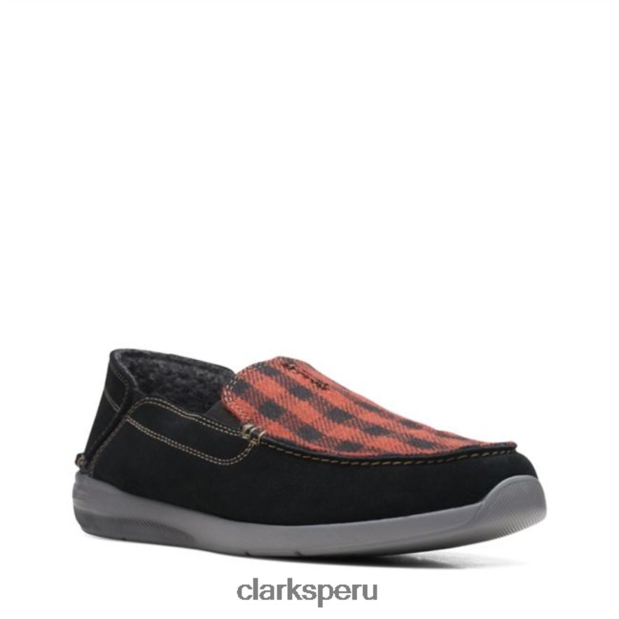 clarks ante negro gorwstep ante negro hombres Clarks 40N4LX6577 ante negro