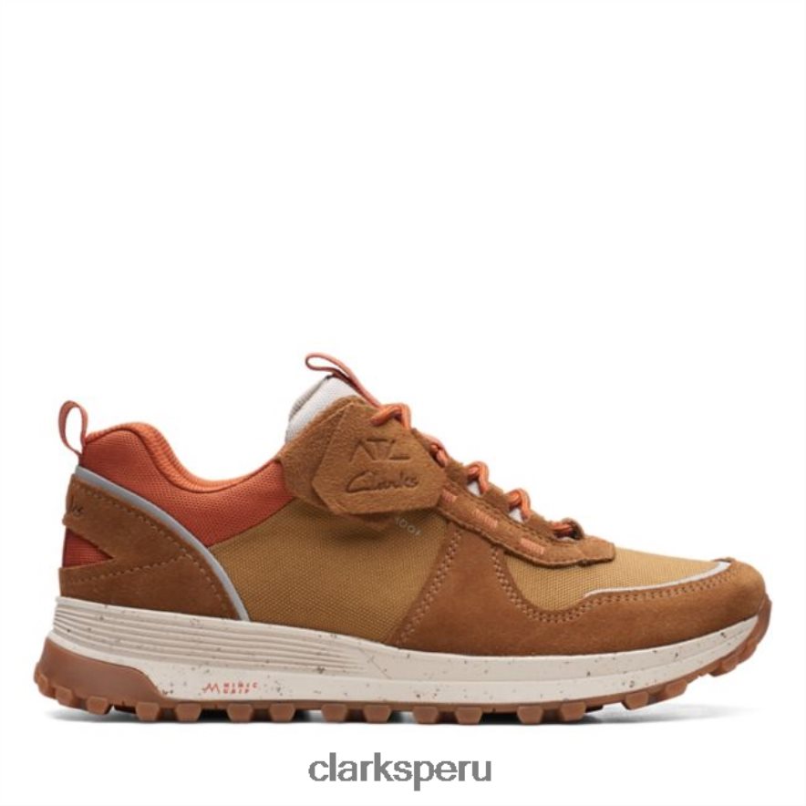clarks atl trek walk impermeable cognac combi cognac combi hombres Clarks 40N4LX6570 combinación de coñac