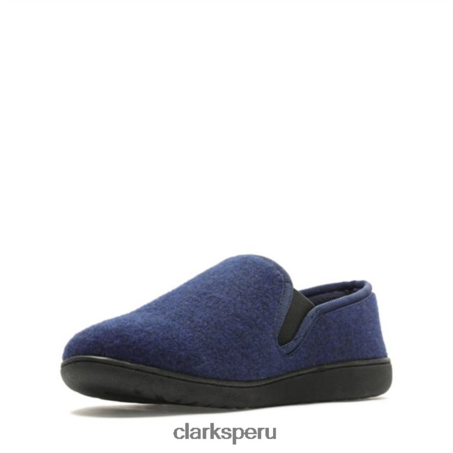 clarks azul marino hombres Clarks 40N4LX5527 Armada