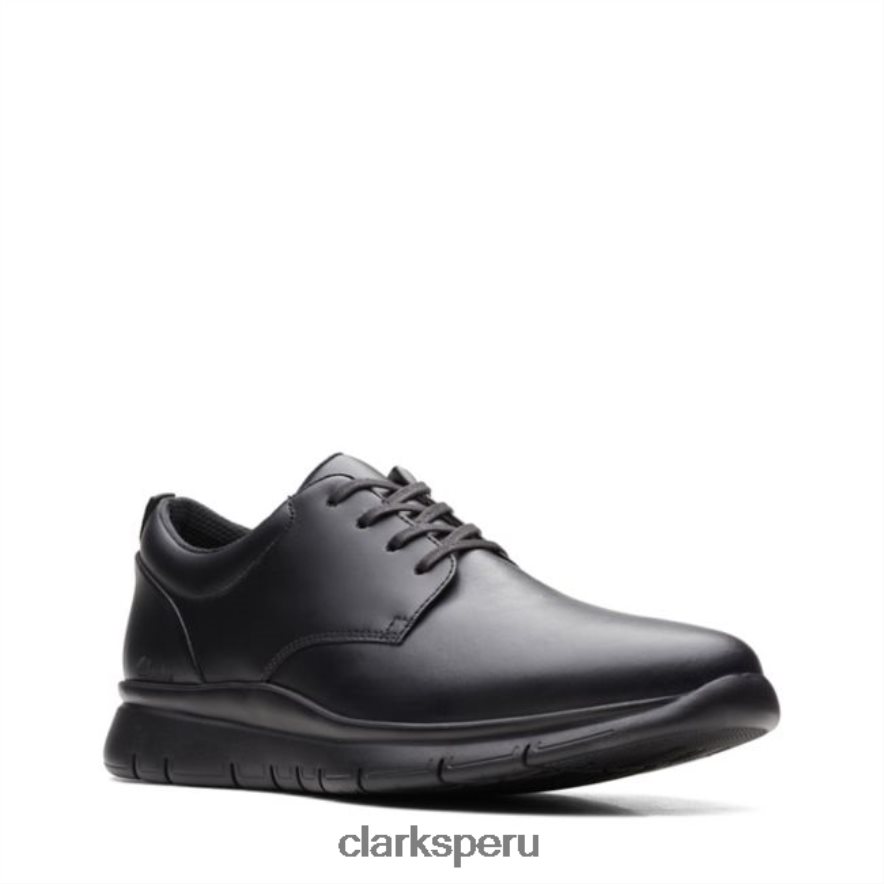 clarks cuero negro lt corbata cuero negro hombres Clarks 40N4LX5489 cuero negro