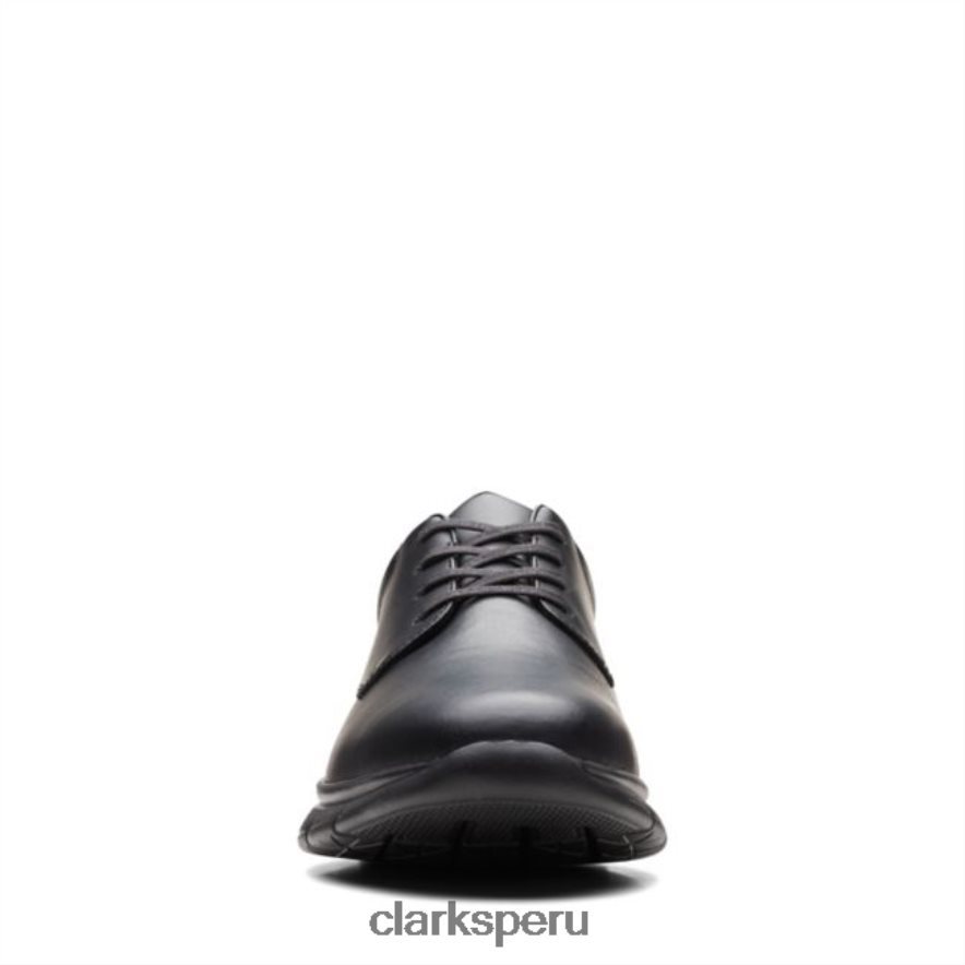 clarks cuero negro lt corbata cuero negro hombres Clarks 40N4LX5489 cuero negro