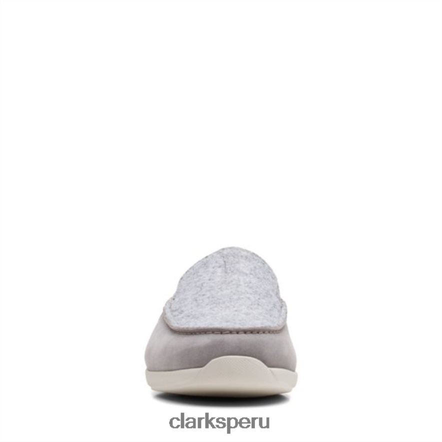 clarks gamuza gris gorwstep gamuza gris hombres Clarks 40N4LX6575 gamuza gris