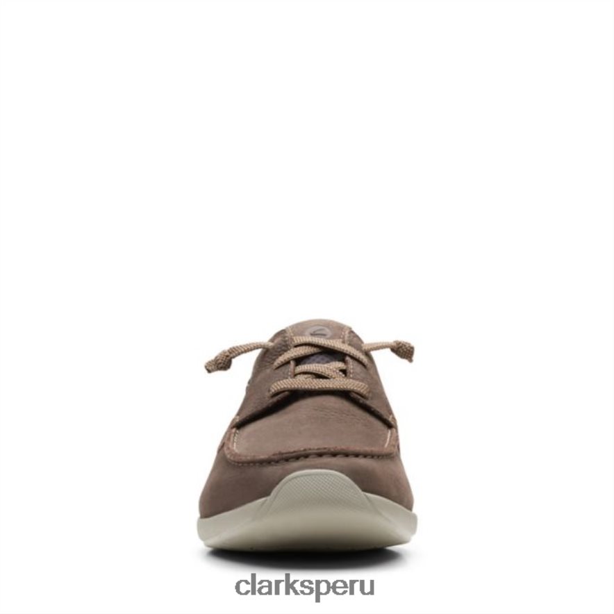 clarks gorwmoc nubuck marrón nubuck marrón hombres Clarks 40N4LX6562 nubuck marrón