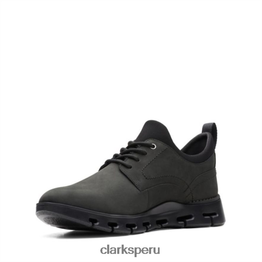 clarks nubuck negro naturaleza x dos nubuck negro hombres Clarks 40N4LX5553 nubuck negro