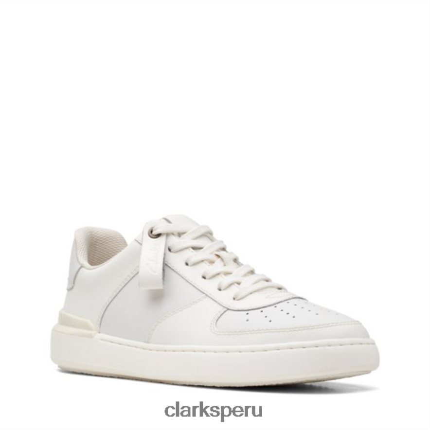 corbata blanca court lite clarks blancos hombres Clarks 40N4LX5556 blanco