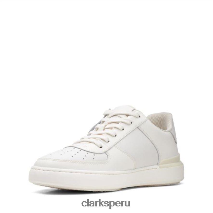 corbata blanca court lite clarks blancos hombres Clarks 40N4LX5556 blanco