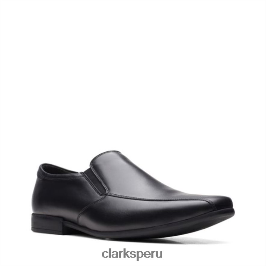 cuero negro clarks sidton edge cuero negro hombres Clarks 40N4LX5480 cuero negro