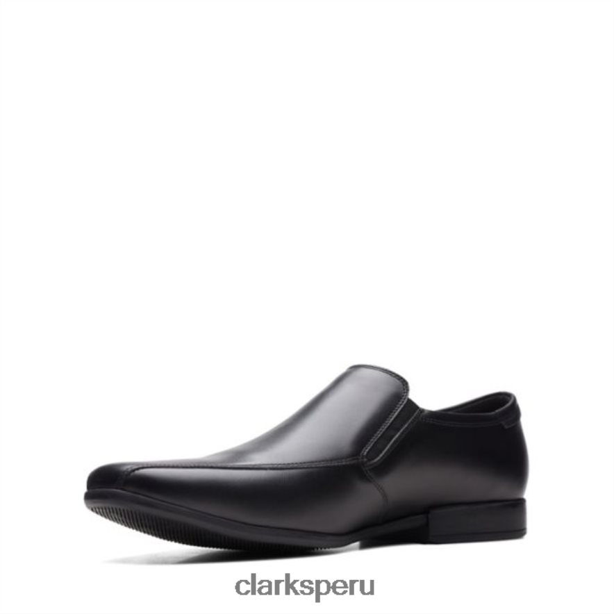 cuero negro clarks sidton edge cuero negro hombres Clarks 40N4LX5480 cuero negro