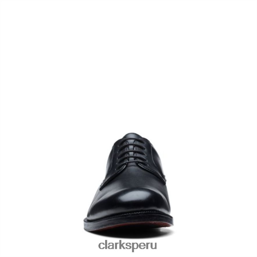 cuero negro encaje artesanal clarks de cuero negro hombres Clarks 40N4LX5612 cuero negro