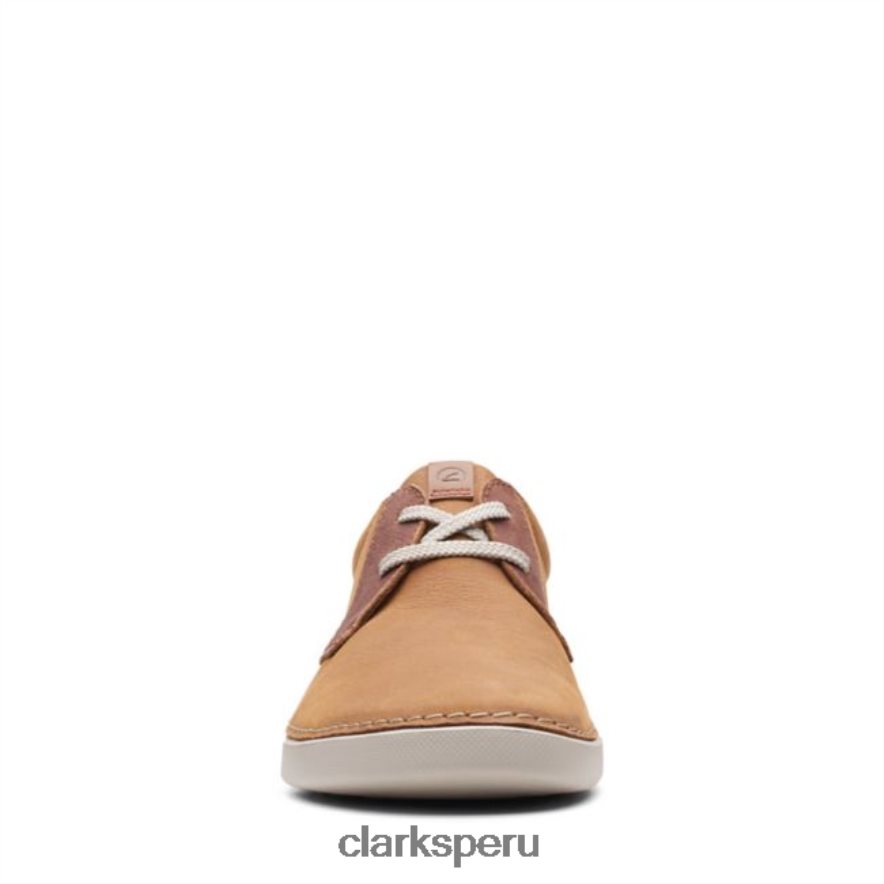 cuero tostado clarks gereld bajo cuero tostado hombres Clarks 40N4LX6803 cuero marrón