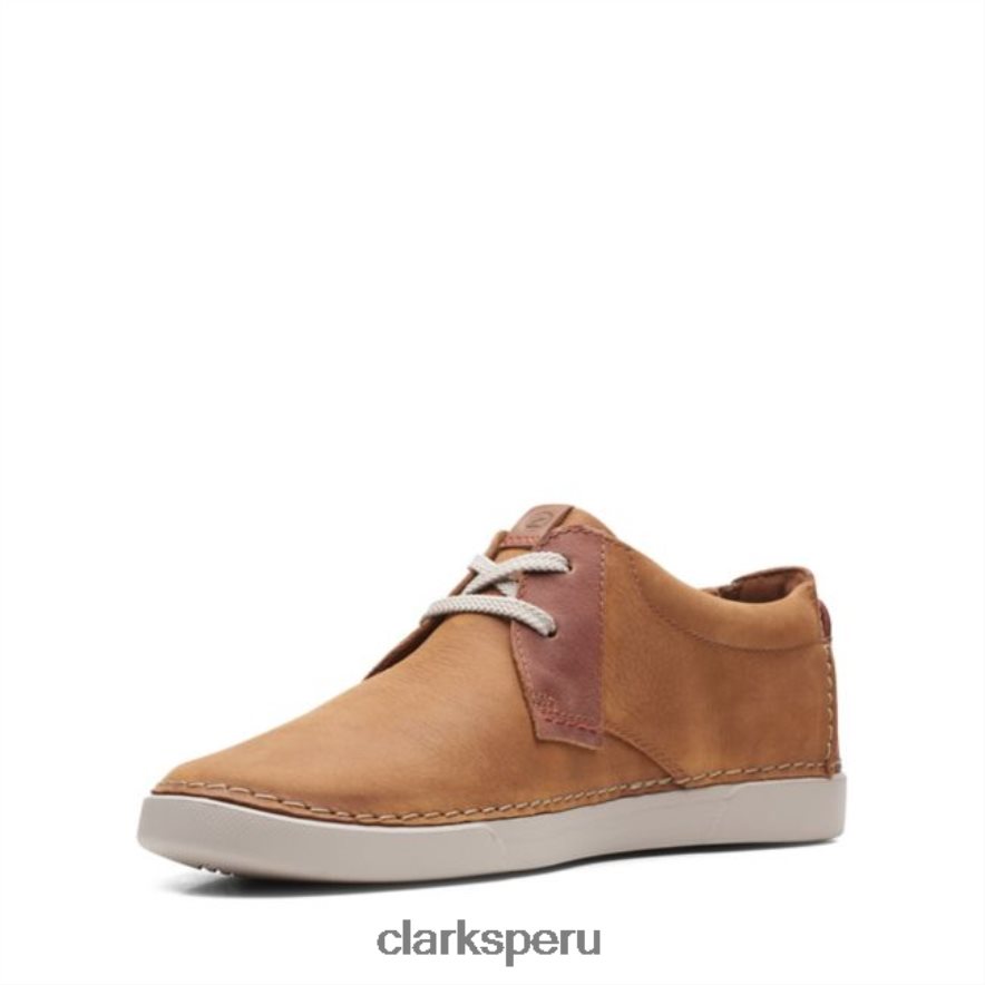 cuero tostado clarks gereld bajo cuero tostado hombres Clarks 40N4LX6803 cuero marrón