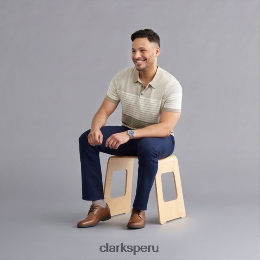 cuero tostado oscuro whiddon pace clarks de cuero tostado oscuro hombres Clarks 40N4LX6732 cuero bronceado oscuro