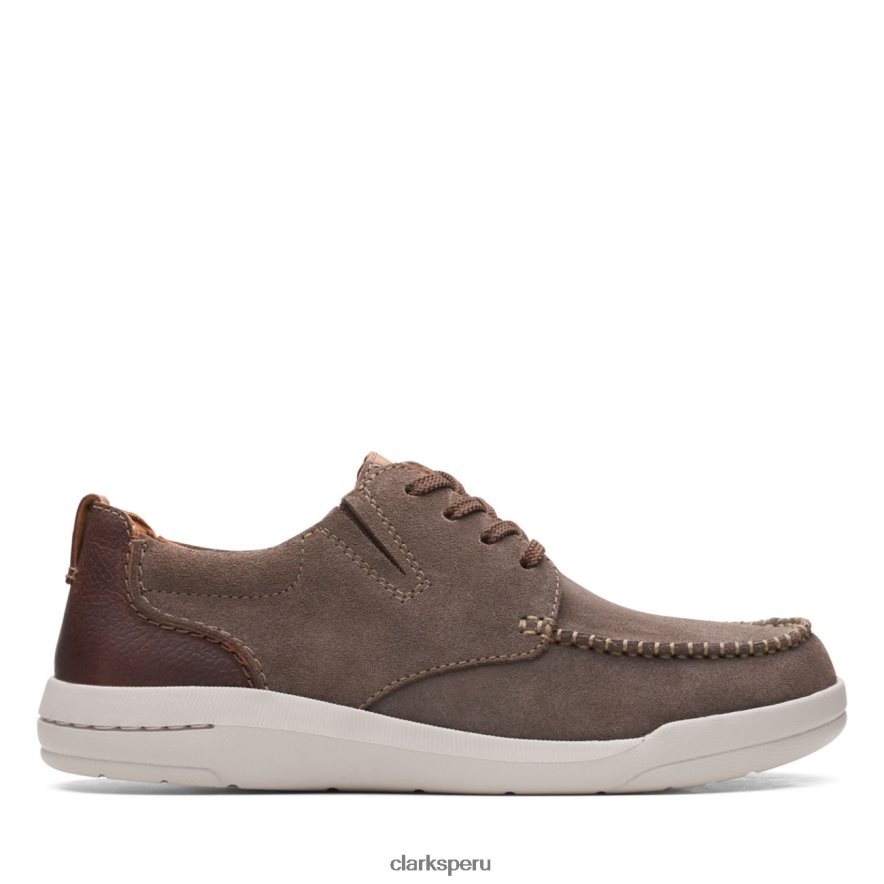 driftway low ante topo ante taupe clarks hombres Clarks 40N4LX6782 gamuza color topo
