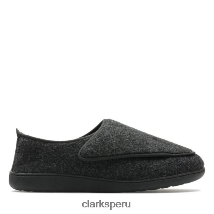 fieltro gris oscuro king riptape fieltro gris oscuro clarks hombres Clarks 40N4LX5508 fieltro gris oscuro
