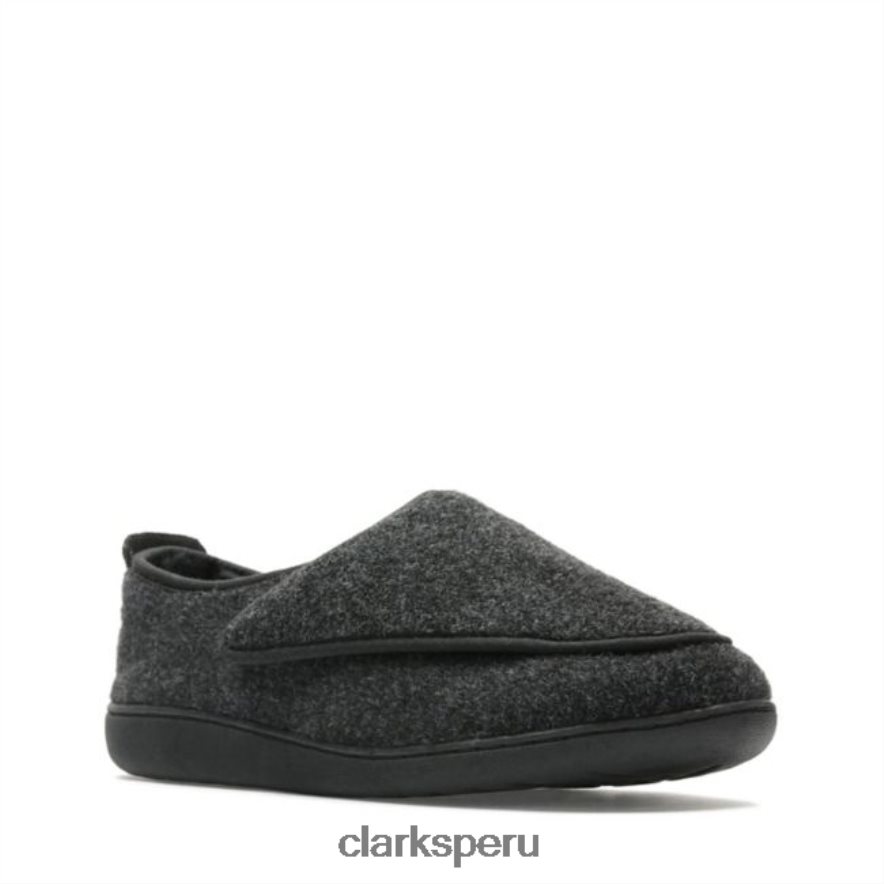 fieltro gris oscuro king riptape fieltro gris oscuro clarks hombres Clarks 40N4LX5508 fieltro gris oscuro