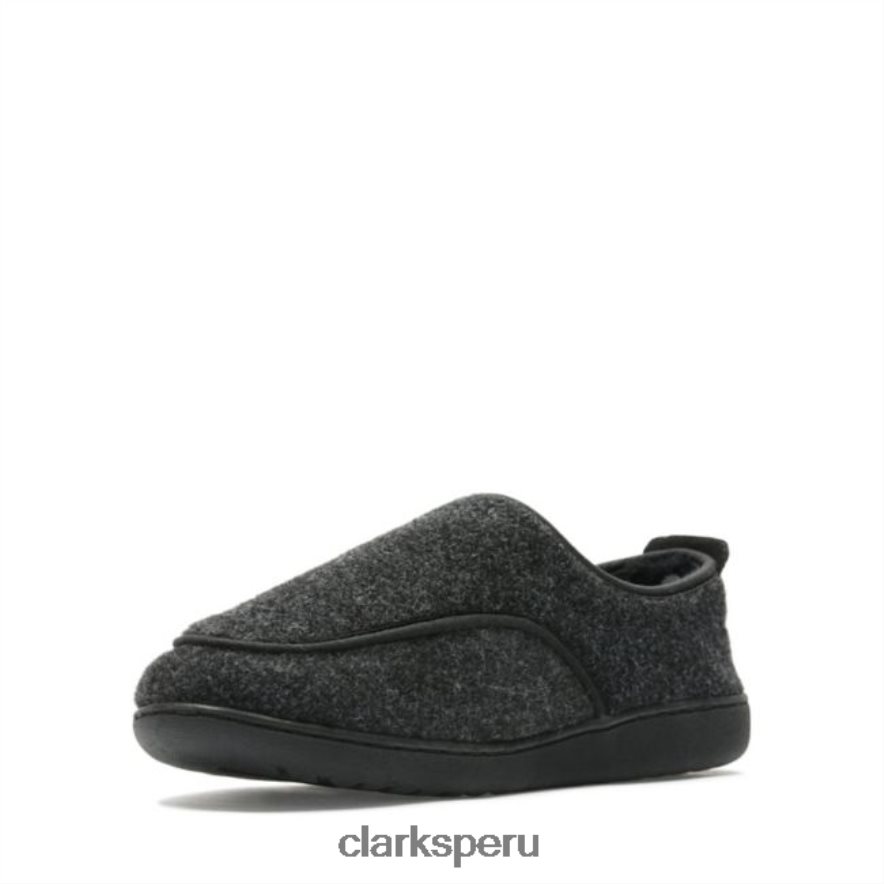 fieltro gris oscuro king riptape fieltro gris oscuro clarks hombres Clarks 40N4LX5508 fieltro gris oscuro