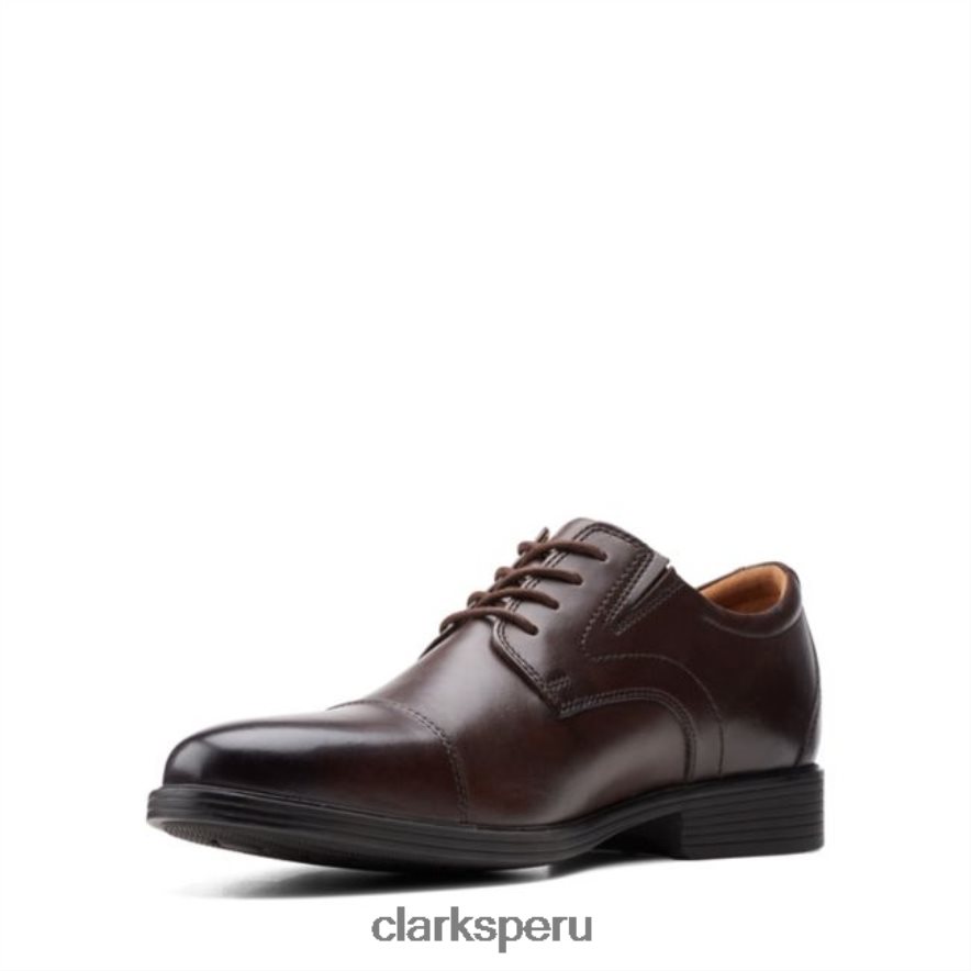 gorra clarks whiddon marrón oscuro marrón oscuro hombres Clarks 40N4LX6586 marron oscuro