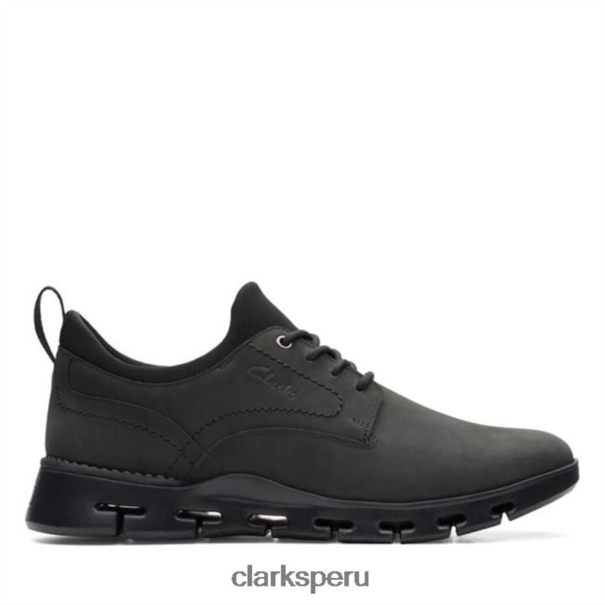 nubuck negro naturaleza x dos clarks de nubuck negro hombres Clarks 40N4LX6828 nubuck negro