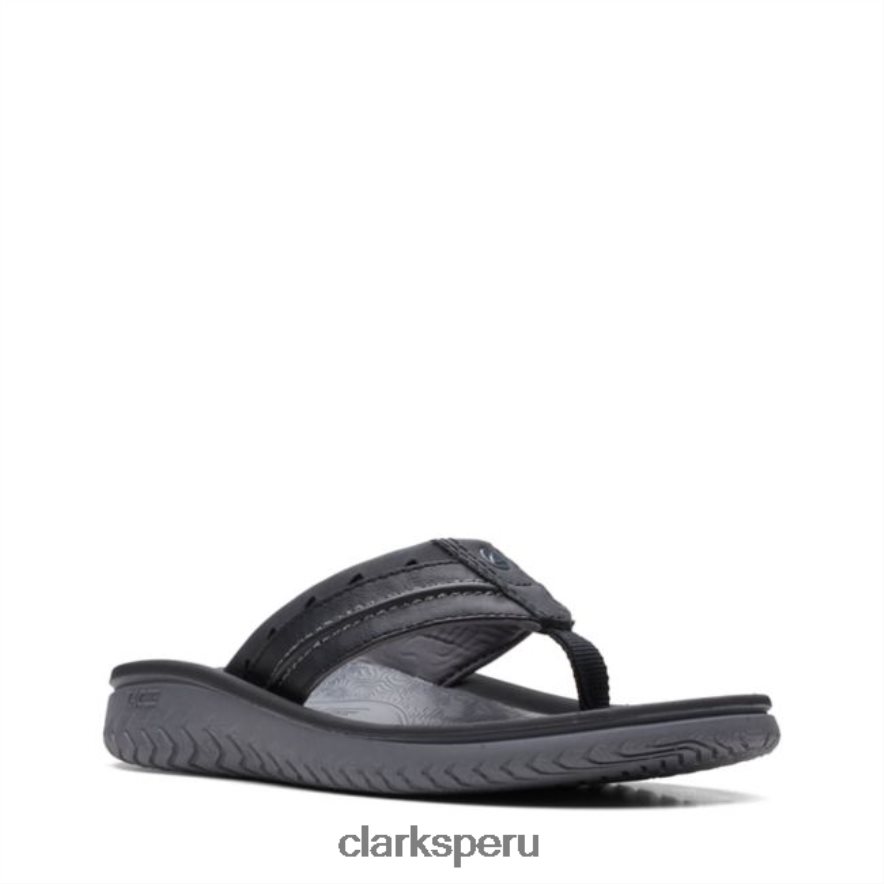 wesley post negro clarks negro hombres Clarks 40N4LX6799 negro