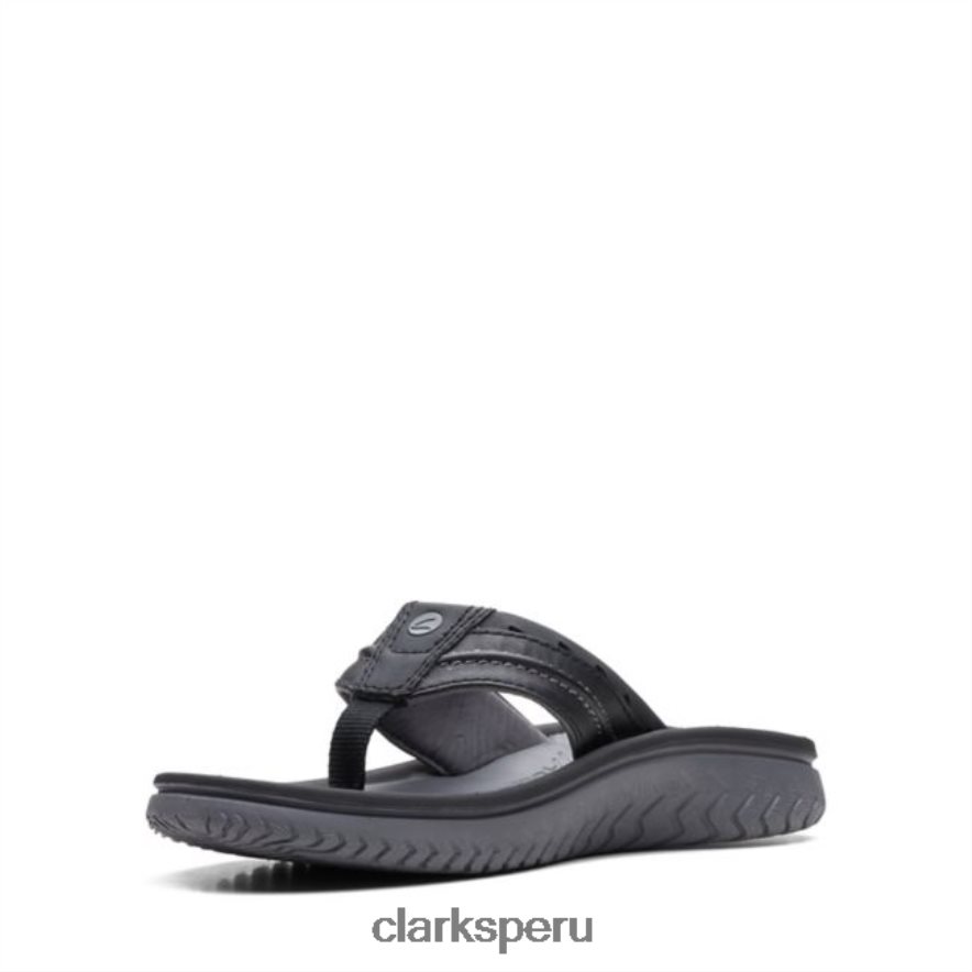 wesley post negro clarks negro hombres Clarks 40N4LX6799 negro