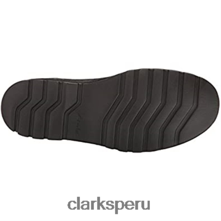 Mocasines clarks vanek step de cuero marrón oscuro para hombre hombres Clarks 40N4LX2587 cuero marrón oscuro