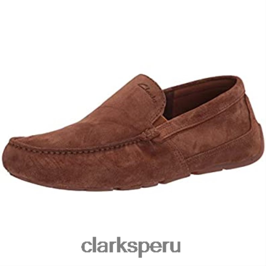 Mocasines estilo Markman Pladriving de gamuza cola para hombre clarks hombres Clarks 40N4LX2508 gamuza cola
