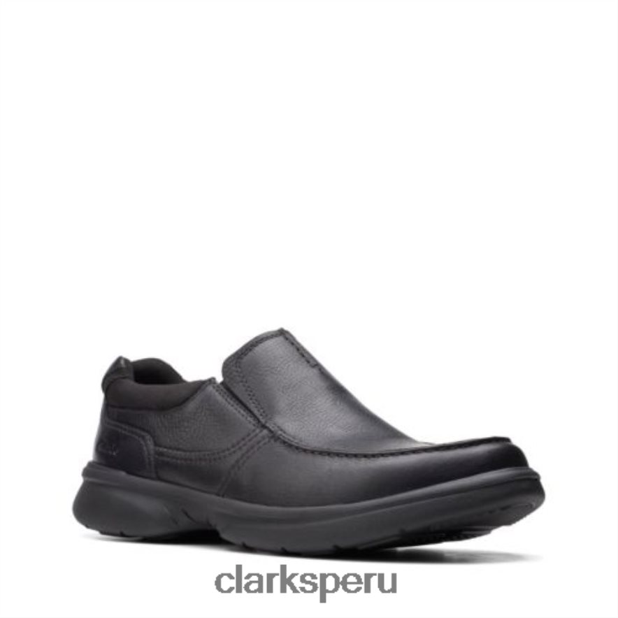 clarks bradley free de cuero negro hombres Clarks 40N4LX4398 cuero negro