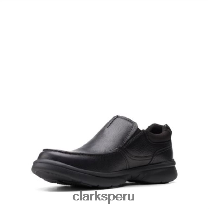 clarks bradley free de cuero negro hombres Clarks 40N4LX4398 cuero negro