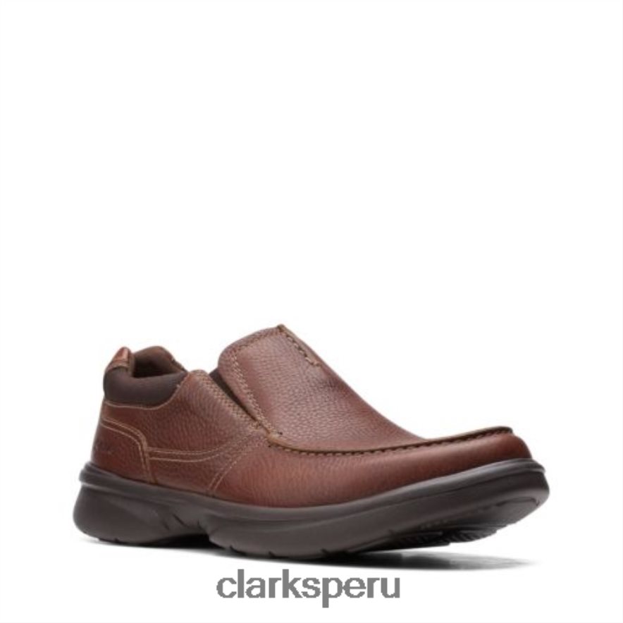clarks bradley free de cuero tostado hombres Clarks 40N4LX4400 cuero marrón