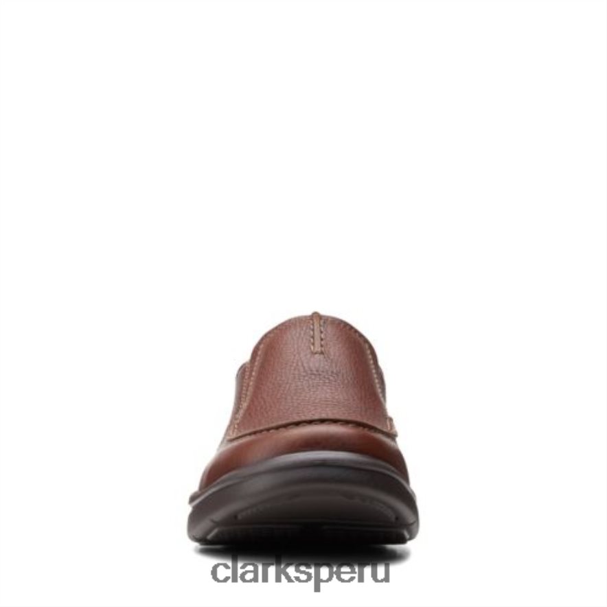clarks bradley free de cuero tostado hombres Clarks 40N4LX4400 cuero marrón