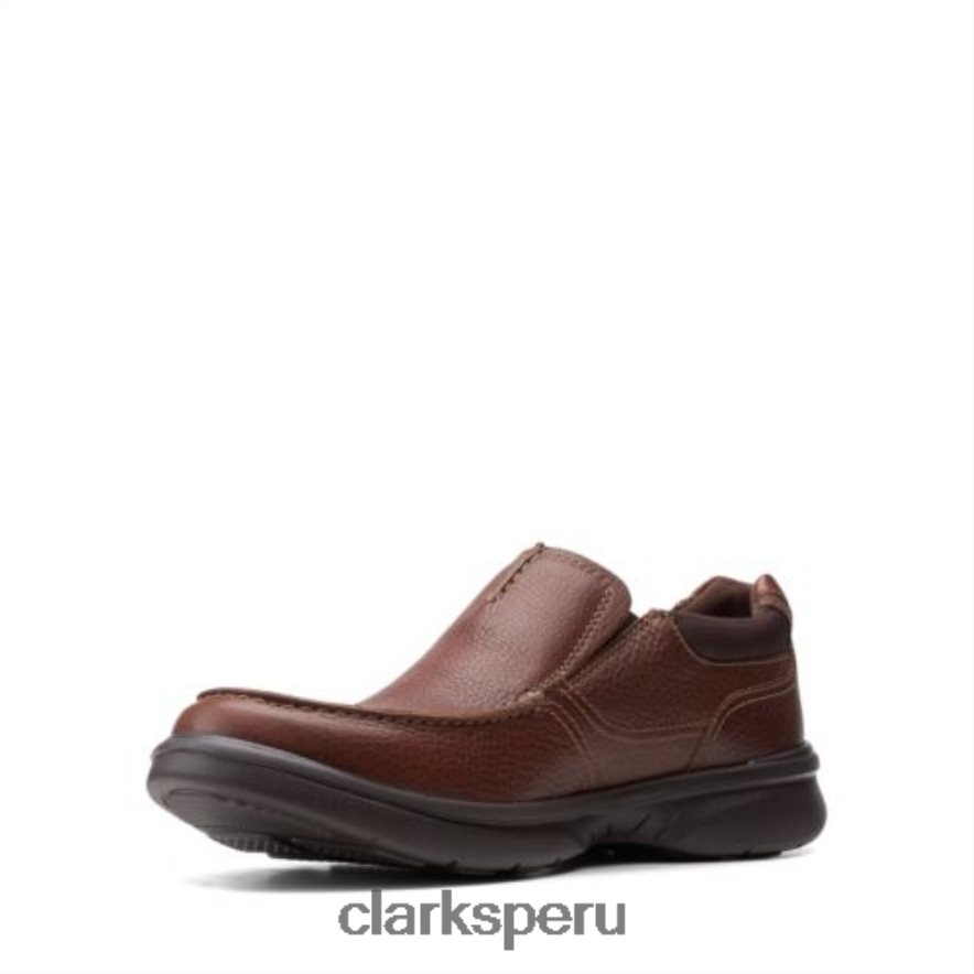clarks bradley free de cuero tostado hombres Clarks 40N4LX4400 cuero marrón