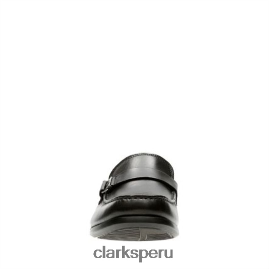 clarks cuero negro un gala step hombres Clarks 40N4LX4393 cuero negro