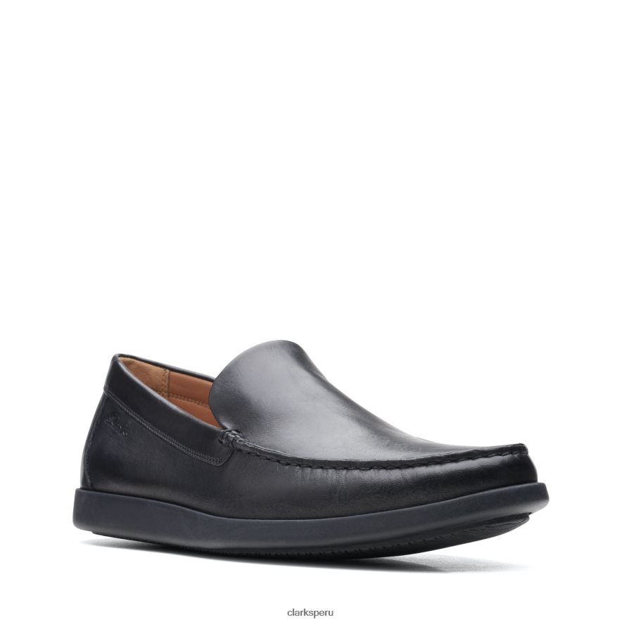 clarks ferius creek cuero negro hombres Clarks 40N4LX3738 cuero negro