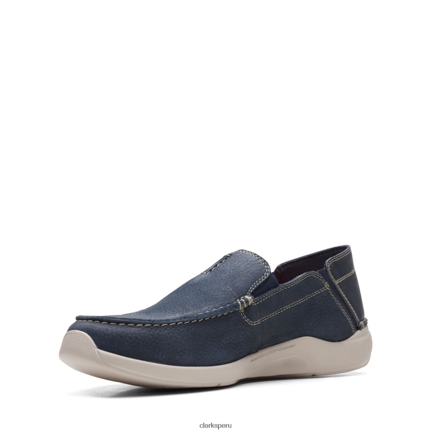clarks gorwstep de nubuck azul marino hombres Clarks 40N4LX3475 nubuck azul marino