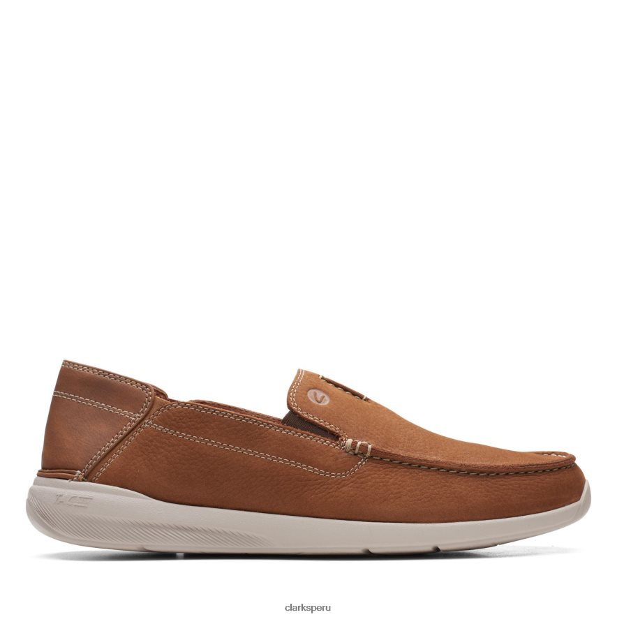 clarks gorwstep tan nubuck hombres Clarks 40N4LX3718 nubuck bronceado